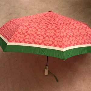 Coach umbrella